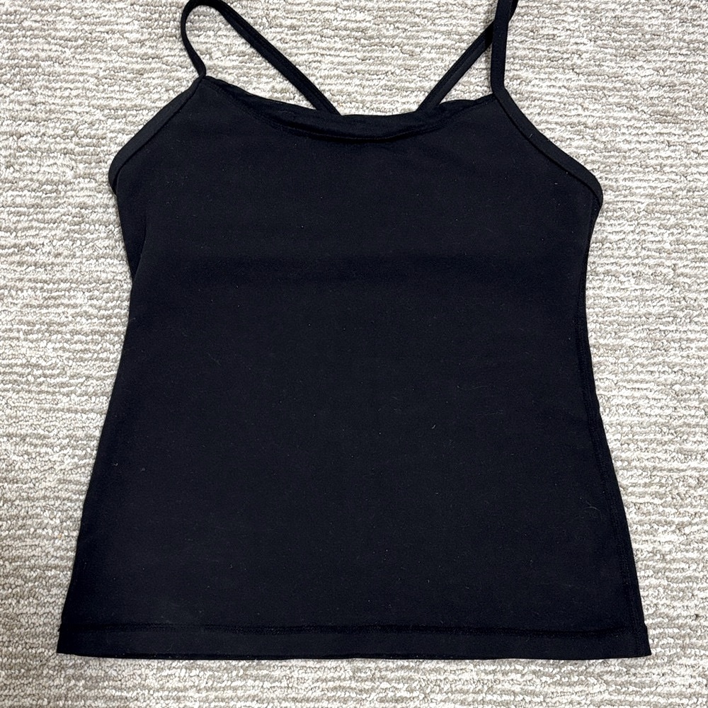 Lululemon size 4 Black Women's Tank top